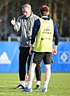 Tim Walter ist mit Giorgi Chakvetadze nicht zufrieden.