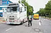 Polizei- und Feuerwehrkräfte am Einsatzort in Wilhelmsburg.