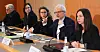 Sie arbeiten den NSU-Terror auf: Prof. Wolfgang Seibel, Prof. Charlotte Schmitt-Leonardy, Bürgerschaftspräsidentin Carola Veit (SPD), Prof. Constantin Goschler sowie Prof. Daniela Hunold (v.l.)