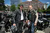 Vater und Sohn auf der Mogo.