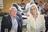 Oskar Lafontaine und Claudia Kohde-Kilsch