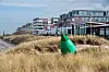 Die Strandpromenade der ostfriesischen Insel Wangerooge