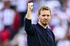 Julian Nagelsmann streckt die Faust in die Luft