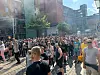 Mehrere Tausend Menschen wurden zu dem Demorave erwartet