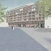 So soll der Gröninger Hof mit Blick von der Straße aussehen.