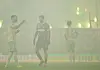 St. Pauli gegen Werder im Pyro-Nebel
