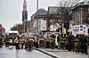 In New York sollen mehrere Personen in einer U-Bahnstation durch Schüsse verletzt worden sein.