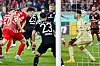Michael Gregoritsch (l.) köpft St. Pauli in der 119. Minute aus dem Pokal.