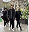 HSV-Profi Mario Vuskovic wurde an beiden Anhörungstagen von Mutter Sanja begleitet.