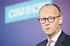 CDU-Vorsitzender Friedrich Merz während einer Pressekonferenz