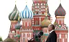 Wladimir Putin in Moskau bei den Feiern zum Ende des 2. Weltkriegs in Moskau. Hat er wirklich Interesse an einem Frieden?