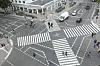 Visualisierung einer Diagonalkreuzung