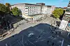 Die Kreuzung Osterstraße/Heussweg könnte als Standort für die erste Shibuya-Kreuzung in Hamburg dienen.
