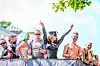 CSD-Teilnehmer auf Wagen