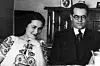 Der Diplomat, Arzt und Schriftsteller João Guimarães Rosa (r.) unterstützte Aracy bei ihren Aktivitäten im Untergrund.