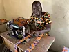 Näherin in Sierra Leone