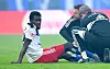 Bakery Jatta schoss ein Tor für den HSV, musste beim Derby gegen St. Pauli aber vorzeitig raus.