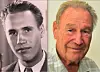 Zwei Fotos zeigen Hajo Breckwoldt als jungen (l.) und als alten Mann