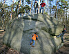 Riesenfindlinge in den Rauener Bergen