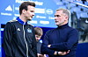 Claus Costa im Gespräch mit HSV-Vorstand Stefan Kuntz