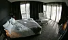 Ein Zimmer im Designer-Hotel „The George“ an der Langen Reihe in St. Georg.
