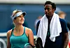 Elina Svitolina zusammen mit ihrem Ehemann Gael Monfils