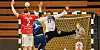 Der neue HSVH-Torwart Jens Vortmann in Aktion