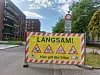Die Wilsonstraße wird als Baustraße ausgeschildert – deshalb dürfen keine Busse durchfahren.