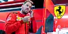 Sorgenvoller Blick: Bei Sebastian Vettel und Ferrari läuft es überhaupt nicht