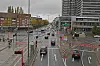 Die Kreuzung an den Mundsburg-Towers: Rot markierte Radwege sollen für mehr Sicherheit sorgen.