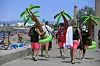 Touristen auf Mallorca