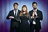 Katie Freudenschuss, Jan-Peter Petersen und Max Beier