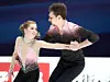Ekaterina Aleksandrovskaya im November 2018 beim Grand Prix in Moskau mit ihrem Partner Harley Windsor