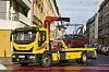 Ein Auto wird abgeschleppt