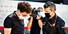Scuderia Ferrari-Chef Mattia Binotto (l.) und Günther Steiner (r.), Leiter des Kundenteams Haas, arbeiten künftig noch enger zusammen.