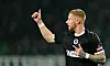 St. Paulis Louis Oppie beim Pokalspiel in Gladbach