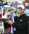 Andy Roddick beim Gewinn des Aegon International Tournament in Eastbourne