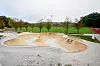 Skateanlage im Sportpark Steinwiesenweg.