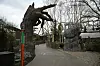 Der Eingang zur „Dämonen Gruft“ im Heide Park Resort