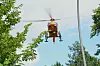 Feuerwehr, Polizei und Rettungshubschrauber waren im Einsatz.