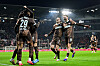 St. Paulis-Profis jubeln ausgelassen über das 2:0.