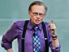 Unverwechselbar: Larry Kings Hosenträger-Look wurde zu seinem Markenzeichen.