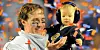 Im Februar feierte Drew Brees mit Sohn Baylen Robert noch den Superbowl-Sieg: Jetzt wird er von US-Präsident Donald Trump angegriffen