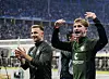 Connor Metcalfe und Johannes Eggestein feiern den Sieg in Berlin