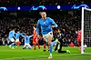 Erling Haaland trifft zum 3:0-Endstand für Manchester City gegen Bayern München.