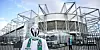 Fans müssen leider draußen bleiben: Die Fortsetzung der Saison ohne Zuschauer (wie hier in Gladbach) ist wohl gesichert.