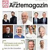 Magazincover „DAS Ärzte Magazin“ mit mehreren Porträts von Ärztinnen und Ärzten und großer Titelzeile.