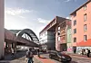 So könnte die neue Sternbrücke inklusive Clubhaus aussehen.