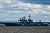 Der russische U-Boot-Zerstörer „Severomorsk“.