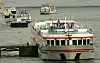Flusskreuzfahrtschiff auf der Elbe in Magdeburg (Archivbild).